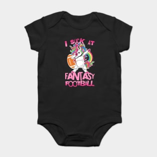 I Suck At Fantasy Football Baby Bodysuit